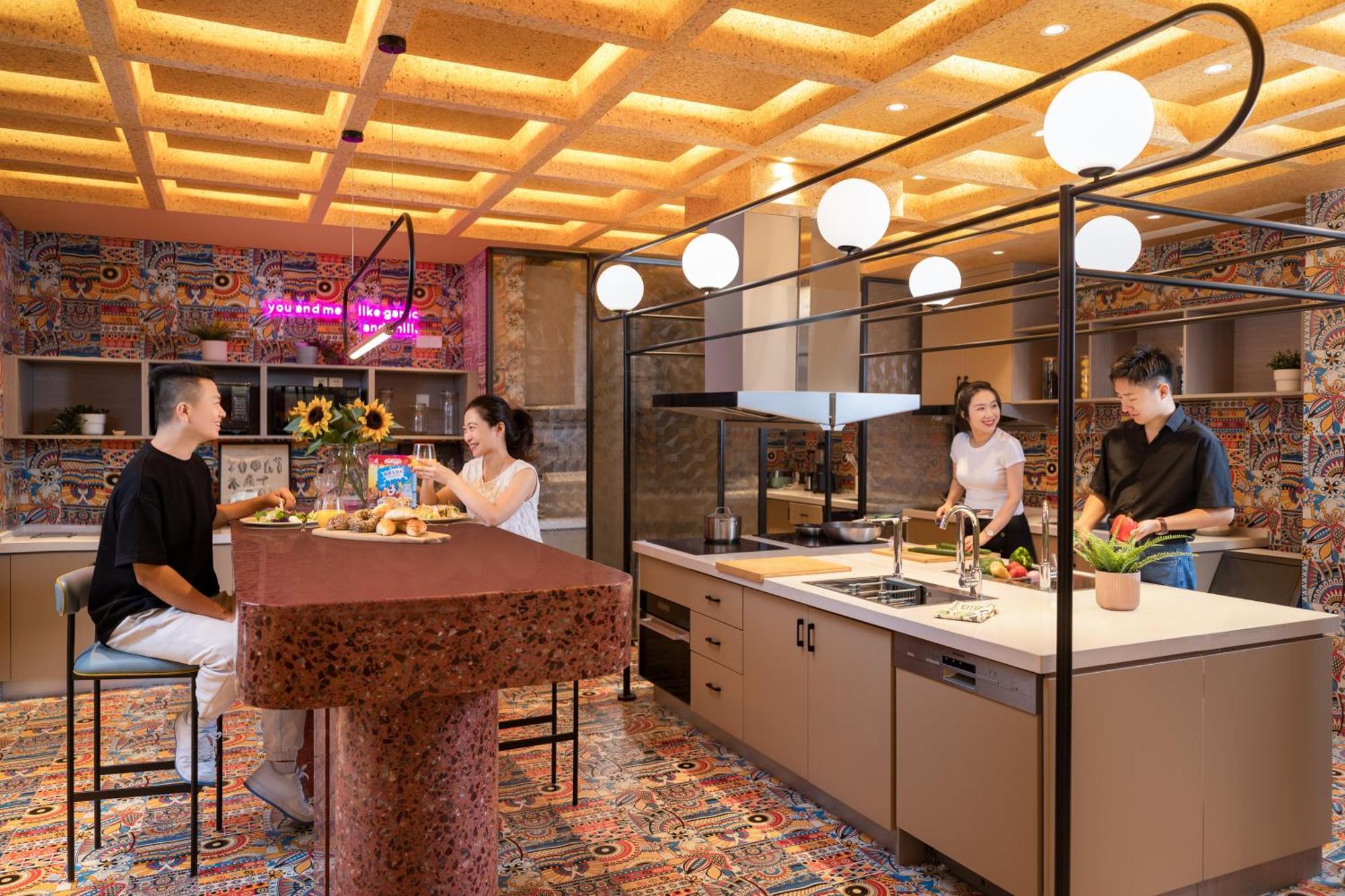 Lyf Xi'An Dayanta By Ascott Hotell Exteriör bild